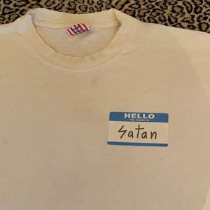 Vintage FUCT Satan shirt